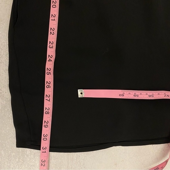 Aritzia || Babaton Samson Dress Black 0 Mini Keyhole - Picture 8 of 10